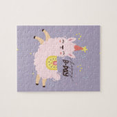Happy Birthday Lama Legpuzzel (Horizontaal)