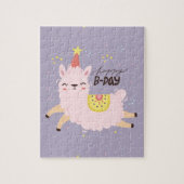 Happy Birthday Lama Legpuzzel (Verticaal)