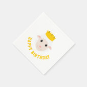 Happy Birthday Lamb Servet (Hoek)