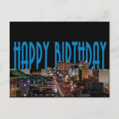 HAPPY BIRTHDAY Las Vegas Briefkaart (Voorkant)