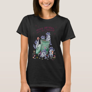 Happy Birthday Laten we de trasheid van de klauwha T-shirt