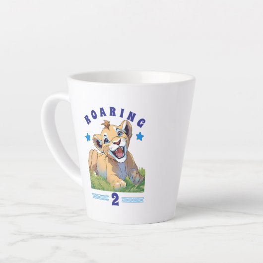 Happy birthday latte mok (Linkerhoek)