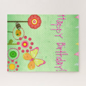 Happy Birthday Legpuzzel (Horizontaal)