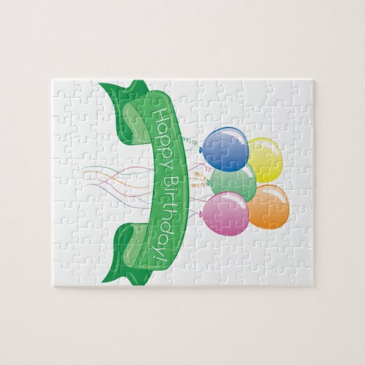 Happy Birthday Legpuzzel (Horizontaal)