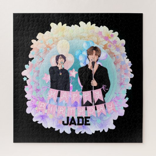 Happy Birthday Legpuzzel (Verticaal)