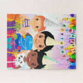 Happy Birthday Legpuzzel (Horizontaal)