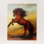 Happy Birthday Legpuzzel<br><div class="desc">Happy Birthday.Jigsaws Horses and Foals, Deze Jigsaws zijn gemaakt van stevige karton en gemonteerd op een spaanplaat. Deze puzzels zijn in levendige en volledige kleur gedrukt. Voor uren van puzzelplezier, geef een aangepaste puzzel vandaag als cadeau! Grootte vanaf: 11 x 14 inch (252 stuks) Tot: superformaat 20 x 30 inch...</div>