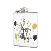 Happy Birthday Lettering Heupfles (Links)