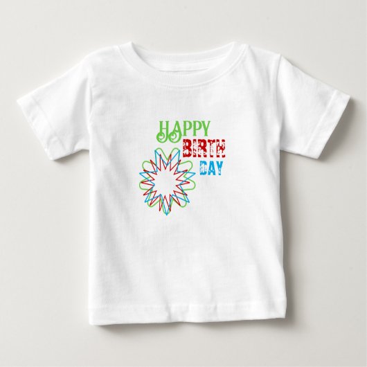 Happy Birthday Leuk Kinder T-shirt (Voorkant)