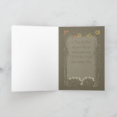 Happy Birthday lieve Jennifer CC0037 Art Nouveau Kaart (Binnen)