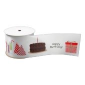 Happy Birthday Lint - in rood, 3'' (Spoel)