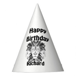 Happy Birthday Lion Party Pet Feesthoedjes