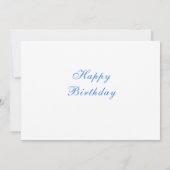 Happy Birthday - Little Donkey en Daisy - Cute (Achterkant)