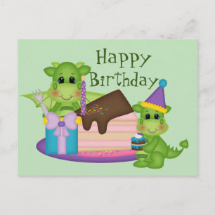 Happy Birthday Little Dragon Briefkaart