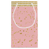 Happy Birthday Little Girl Ballet Tutu n Slippers Klein Cadeauzakje (Achterkant)