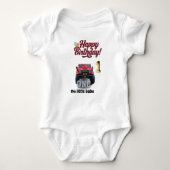 "Happy Birthday Little One - Custom Baby Bodysuit" Romper (Voorkant)