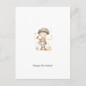 Happy Birthday Little Pirate Card Briefkaart (Voorkant)