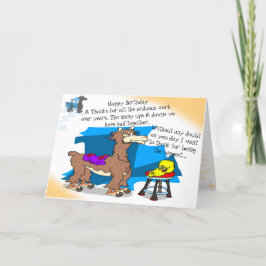 Happy Birthday llama Bedankkaart