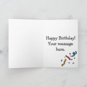 Happy Birthday Llama Kaart (Binnen)