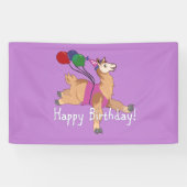 Happy Birthday Llama Spandoek (Horizontaal)
