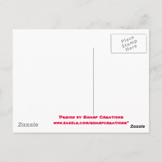 Happy Birthday lollipops Briefkaart (Achterkant)