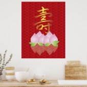 Happy Birthday Longevity Poster (Keuken)