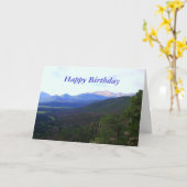 Happy Birthday, Longs Peak, Colorado Kaart (Gele Bloem)