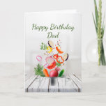 Happy Birthday Love & Appreciate Dad Father Kaart<br><div class="desc">Happy Birthday Pap Vader liefde en waardering</div>