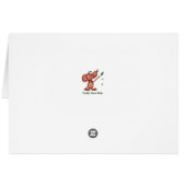 Happy Birthday Love van je apen Fun Animal (Achterkant Horizontaal)