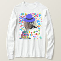 Happy Birthday Maak een Wish Poedel T-shirt