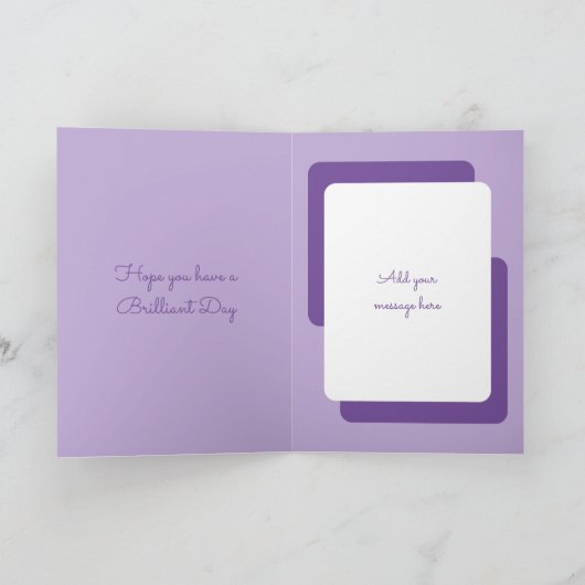 Happy Birthday maakt een makkelijke kattenfoto paa Kaart (Binnen)