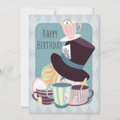 Happy Birthday Mad Hatter Tea Party (Voorkant)