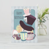 Happy Birthday Mad Hatter Tea Party (Staand voorkant)