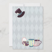 Happy Birthday Mad Hatter Tea Party (Achterkant)