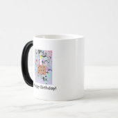 Happy Birthday Magische Mok (Voorkant links)