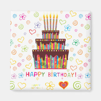 Happy Birthday Magneet