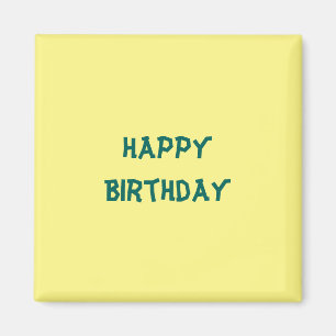 Happy Birthday Magneet