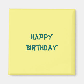 Happy Birthday Magneet