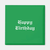 Happy Birthday Magneet (Voorkant)