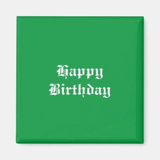 Happy Birthday Magneet