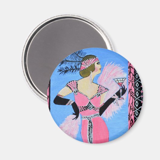 Happy Birthday Magneet (Voorkant / Achterkant)