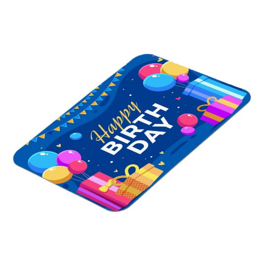 Happy Birthday Magneet (Linkerzijde)