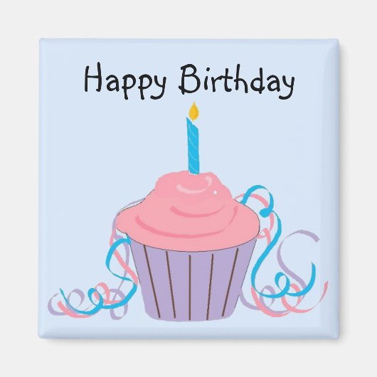 Happy Birthday Magneet (Voorkant)