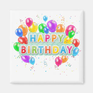 Happy Birthday Magneet