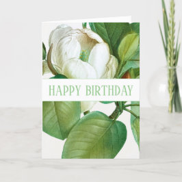 "HAPPY BIRTHDAY" MAGNOLIA-WENSKAART KAART