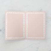 Happy birthday - mahjong tegels en taart roze kaart (Binnen)