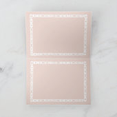 Happy birthday - mahjong tegels roze kaart (Binnen)