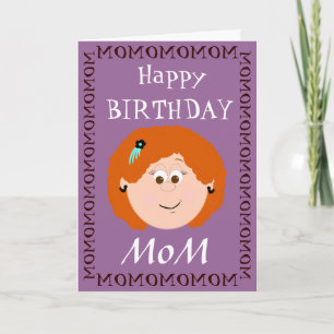 Happy Birthday Mam (Daugher) Kaart