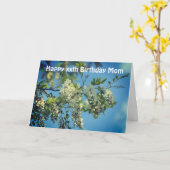Happy Birthday Mam Locust Flower Kaart (Gele Bloem)