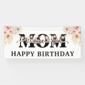 Happy Birthday Mam Party Spandoek (Horizontaal)